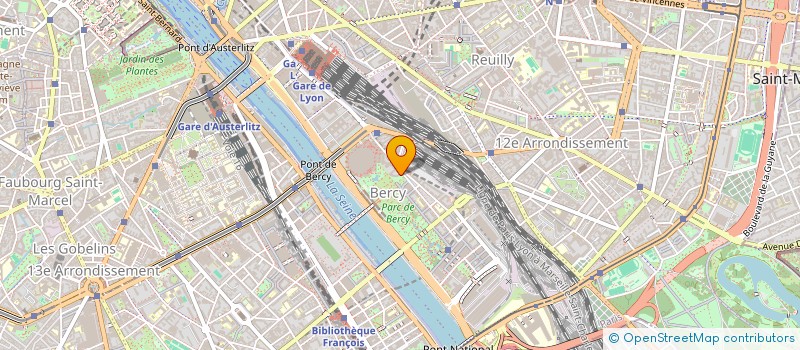 localisation de l'entreprise GENERALE EXPLOITATION CUISINES CENTRALES à PARIS