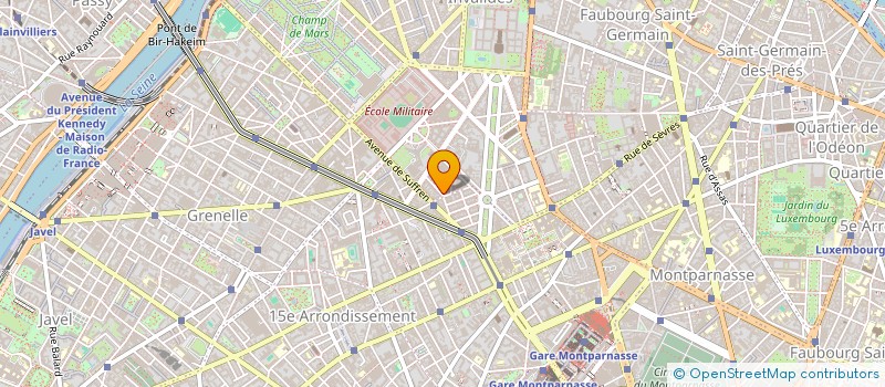 localisation de l'entreprise GENERALE FRANCAISE DE PUBLICITE  PARIS