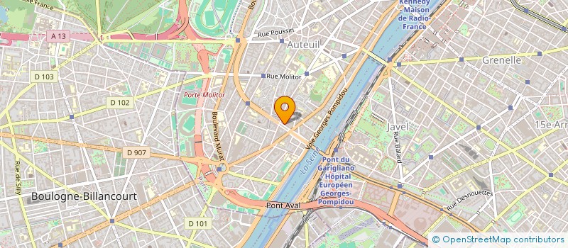 localisation de l'entreprise GENERALE FRANCAISE DU BATIMENT  PARIS