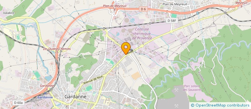 localisation de l'entreprise GENERALE FUNERAIRE à GARDANNE