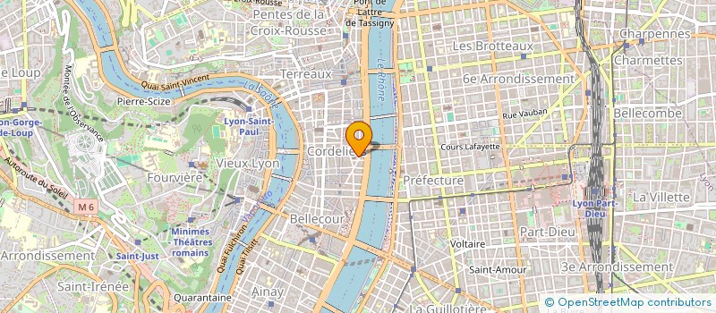 localisation de l'entreprise GENERALE HYDROELECTRIQUE ET COMPAGNIE 4 à LYON