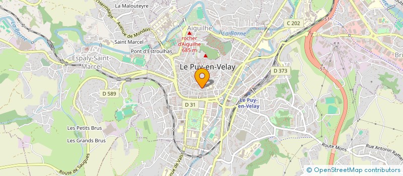 localisation de l'entreprise GENERALE IMMOBILIERE  LE PUY-EN-VELAY