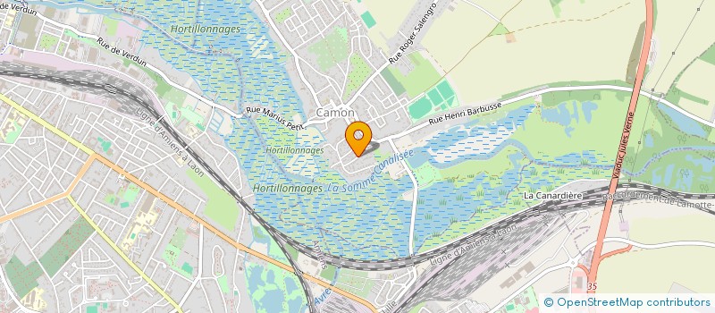 localisation de l'entreprise GENERALE IMMOBILIERE-GENI  CAMON