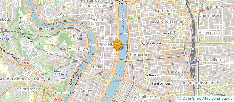 localisation de l'entreprise GENERALE IMMOBILIERE LOGISTIQUE à LYON