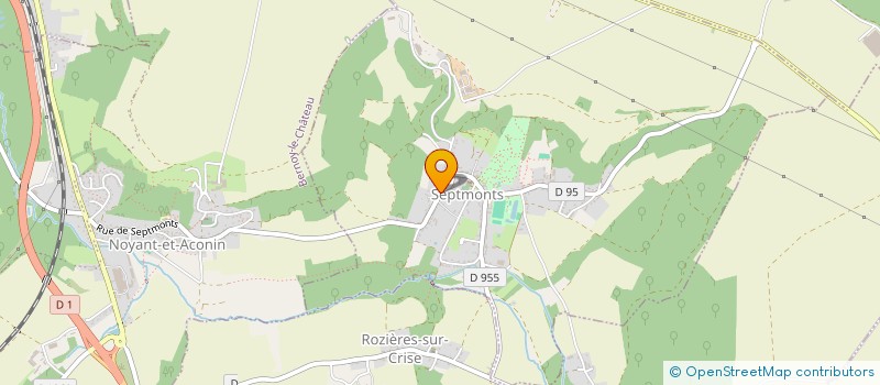 localisation de l'entreprise GENERALE IMMOBILIERE MIROMESNIL  SEPTMONTS