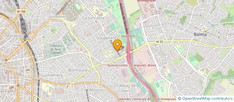 localisation de l'entreprise GENERALE INDUSTRIE à TOULOUSE