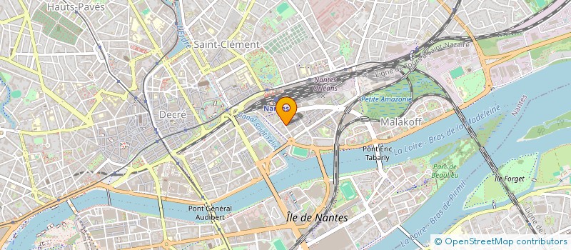 localisation de l'entreprise GENERALE NANTAISE DE CONFISERIE à NANTES