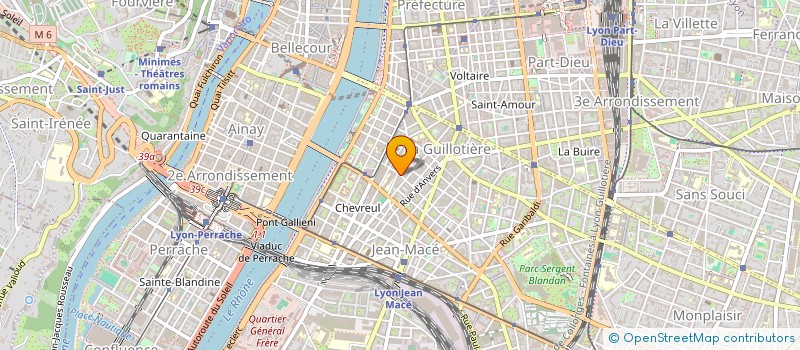 localisation de l'entreprise GENERALE ORGANISATION  LYON