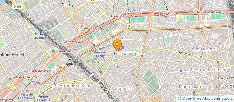 localisation de l'entreprise GENERALE PLOMBERIE SERRURERIE  PARIS