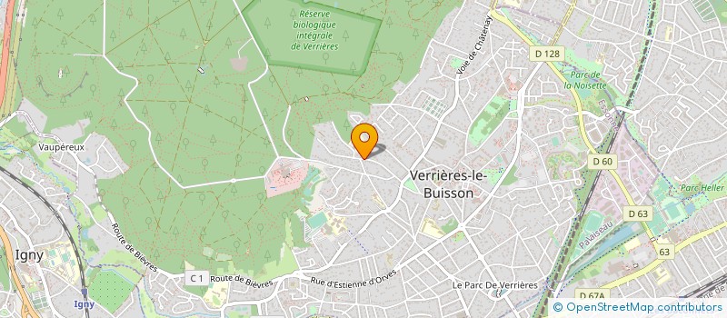 localisation de l'entreprise GENERALE RENOVAT INVESTISSE IMMOBILIER à VERRIERES-LE-BUISSON