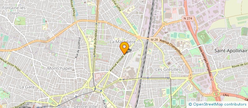 localisation de l'entreprise GENERALE SECURITE à DIJON