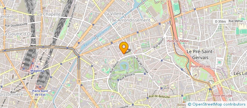 localisation de l'entreprise GENERALE SECURITE AGENCE PRIVEE  PARIS