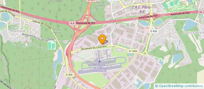 localisation de l'entreprise GENERALE SERVICE BATIMENT à LOGNES