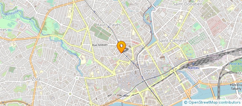 localisation de l'entreprise GENERALE SERVICES SARL  NANTES