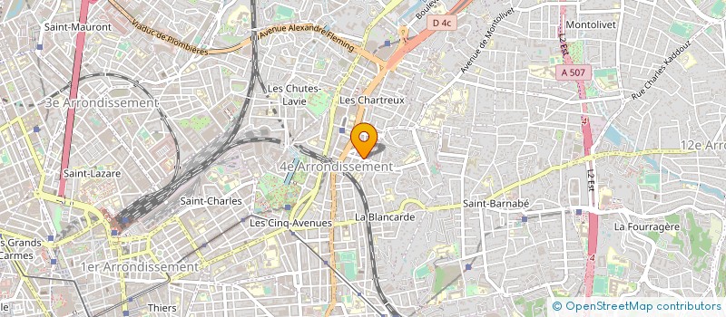 localisation de l'entreprise GENERALE TECHNOLOGIE CONSEIL à MARSEILLE