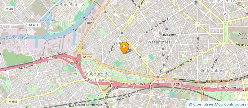 localisation de l'entreprise GENERALE TRANSMISSION VARIABLE à LILLE