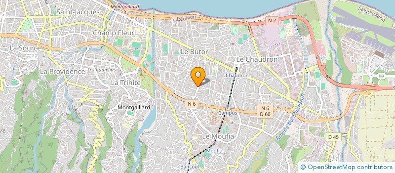 localisation de l'entreprise GENERALES INSTALLATIONS EN ELECTRICITE CLIMATISATION ET PLOMBERIE DANS L'HABITAT à SAINT-DENIS
