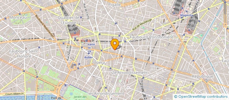 localisation de l'entreprise GENERALI 19  PARIS