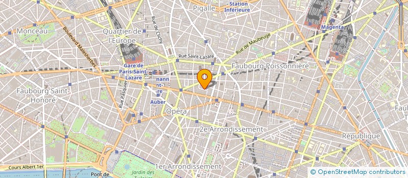 localisation de l'entreprise GENERALI FRANCE à PARIS