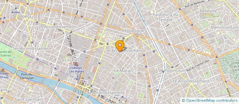 localisation de l'entreprise GENERALI LUXE à PARIS