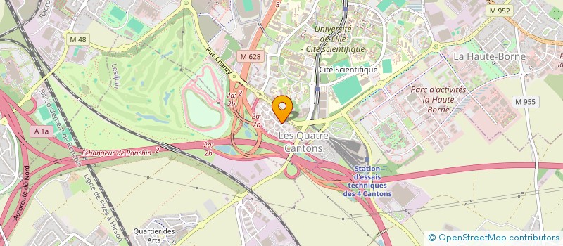 localisation de l'entreprise GENERALIZED RETRIEVAL OF ATMOSPHERE AND SURFACE PROPERTIES EN ABREGE GRASP à LILLE