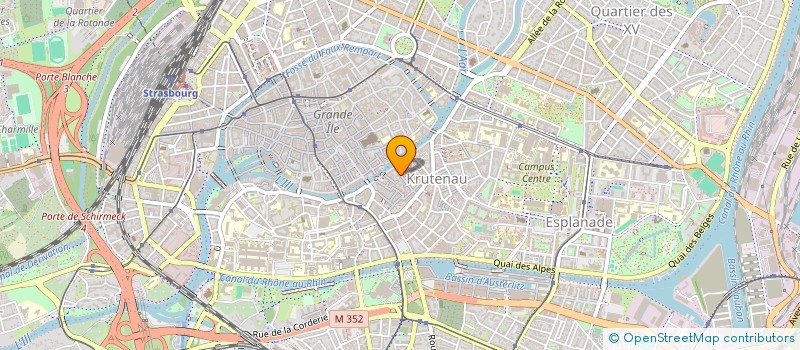 localisation de l'entreprise GENERATEUR à STRASBOURG