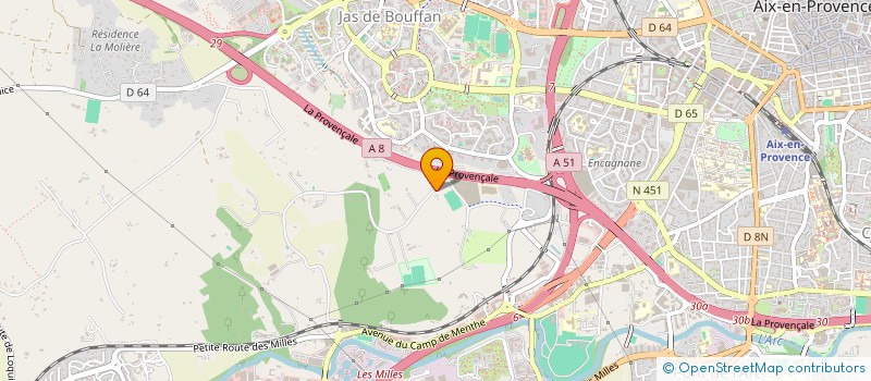 localisation de l'entreprise GENERATEURS D'ENVIES à AIX-EN-PROVENCE
