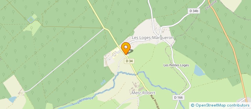 localisation de l'entreprise GENERATION 10 VTT  LES LOGES-MARGUERON