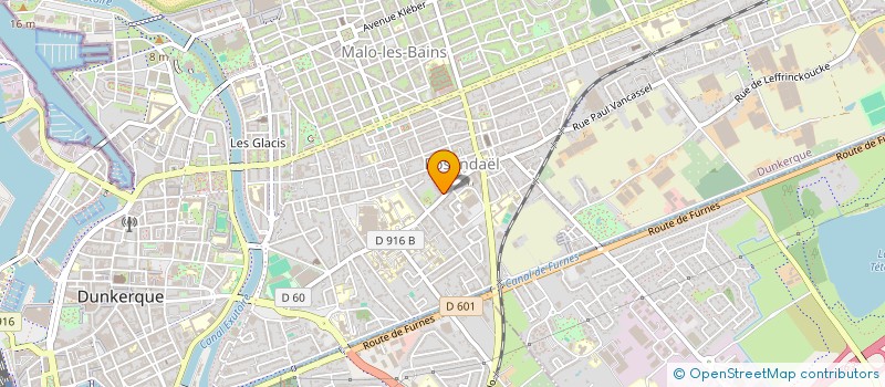 localisation de l'entreprise GENERATION 2000 à DUNKERQUE