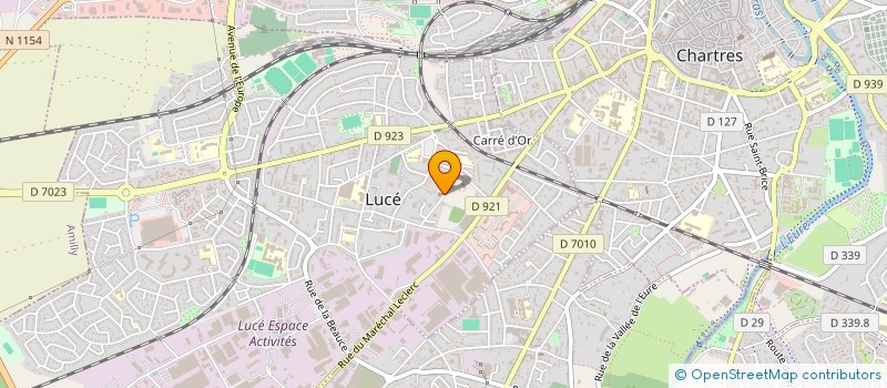 localisation de l'entreprise GENERATION 2000 DE LA FRANCOPHONIE à LUCE