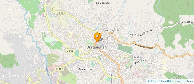localisation de l'entreprise GENERATION 3 à DRAGUIGNAN