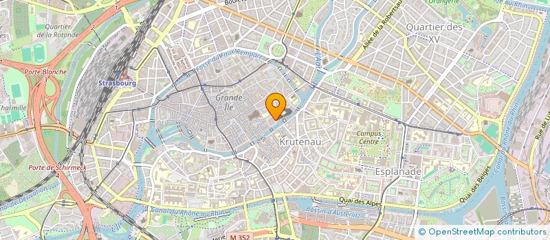 localisation de l'entreprise GENERATION 85 à STRASBOURG