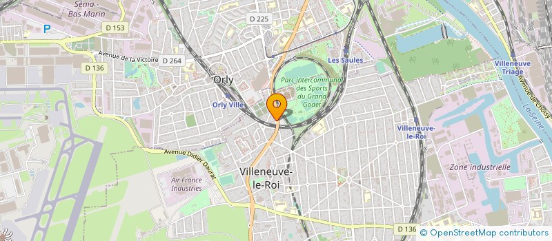 localisation de l'entreprise GENERATION 94 à VILLENEUVE-LE-ROI