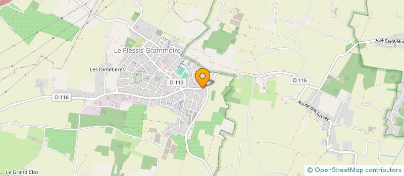 localisation de l'entreprise GENERATION  LE PLESSIS-GRAMMOIRE