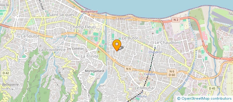 localisation de l'entreprise GENERATION ACTION ALAMANDAS  SAINT-DENIS