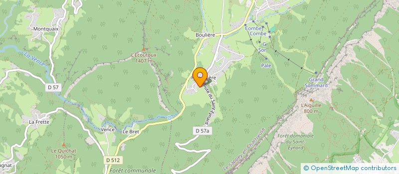 localisation de l'entreprise GENERATION ALPHA MINDS  LE SAPPEY-EN-CHARTREUSE