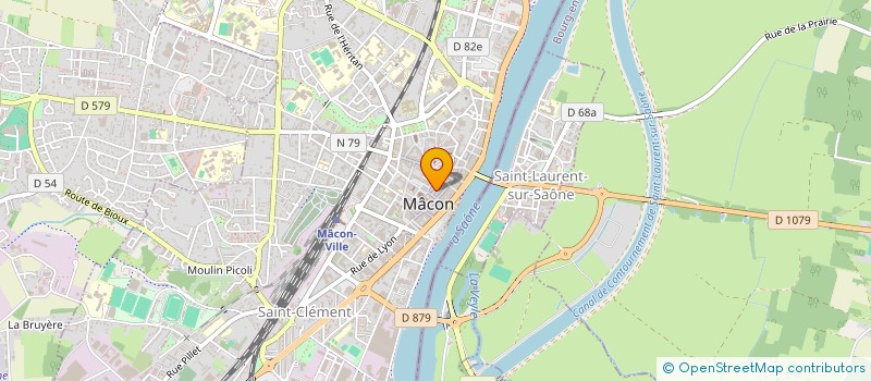 localisation de l'entreprise GENERATION B L'OCTAVE à MACON