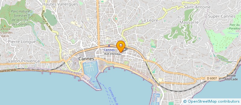 localisation de l'entreprise GENERATION BABY à CANNES