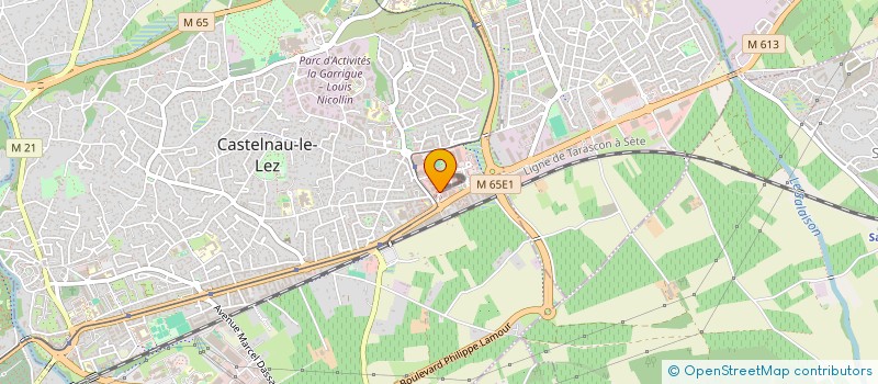 localisation de l'entreprise GENERATION BATIMENT à CASTELNAU-LE-LEZ