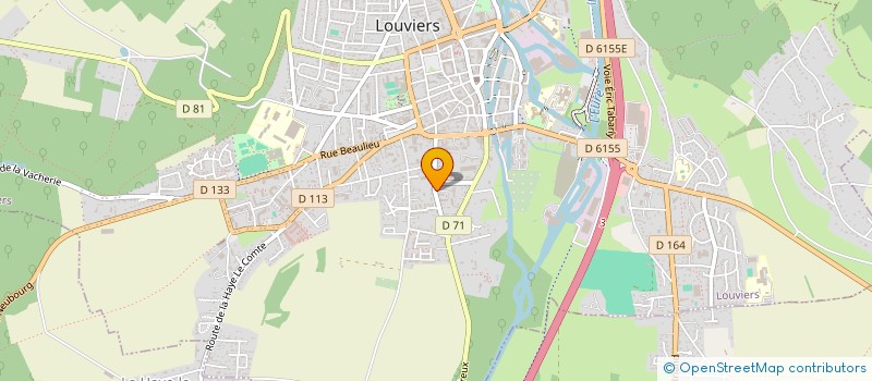 localisation de l'entreprise GENERATION BATISSEUR à LOUVIERS