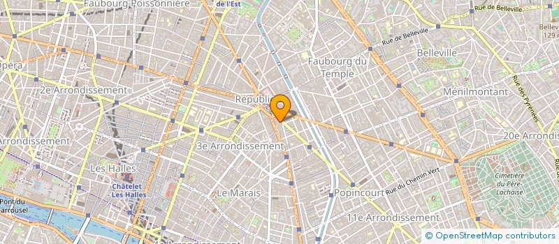 localisation de l'entreprise GENERATION C D  PARIS