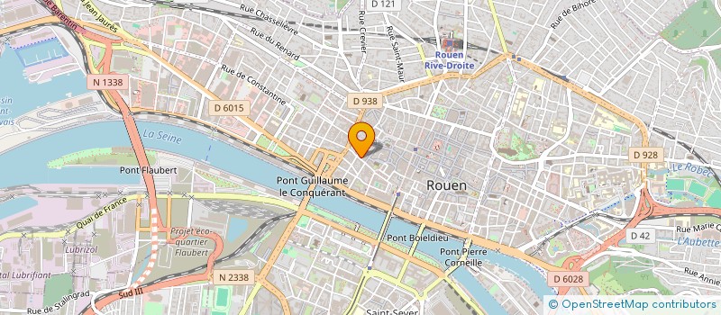 localisation de l'entreprise GENERATION C.P.  ROUEN