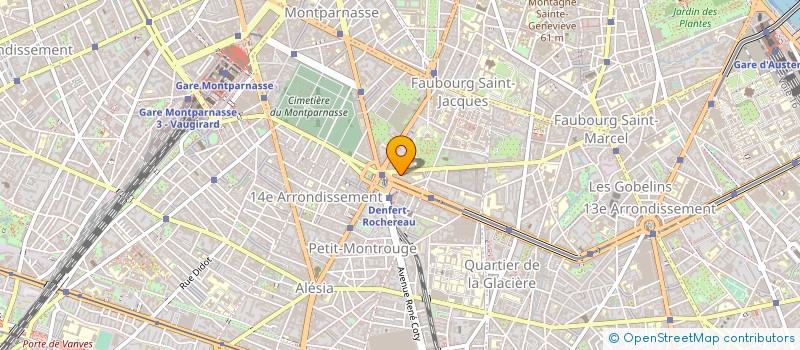 localisation de l'entreprise GENERATION COCHLEE à PARIS