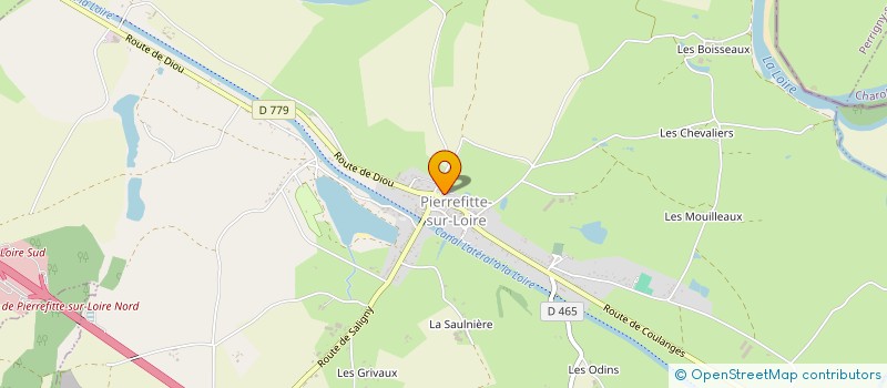 localisation de l'entreprise GENERATION COIFFURE  PIERREFITTE-SUR-LOIRE