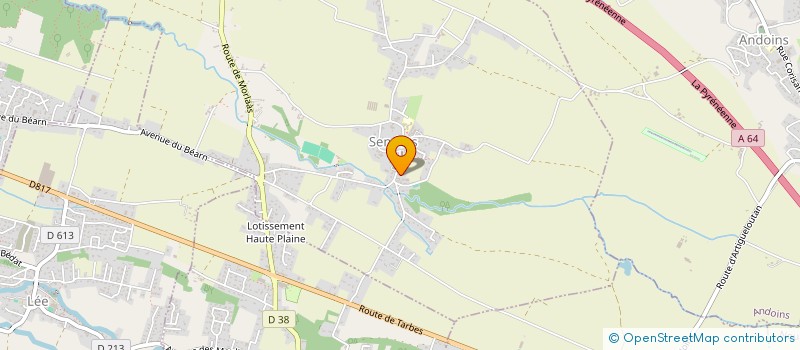 localisation de l'entreprise GENERATION COIFFURE à IDRON