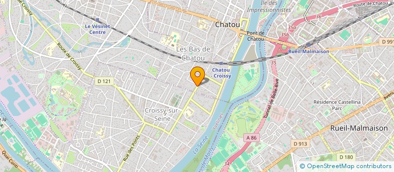 localisation de l'entreprise GENERATION.COM  CHATOU