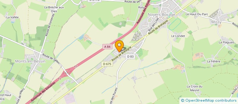 localisation de l'entreprise GENERATION CONFIANCE  VAL D'ARRY