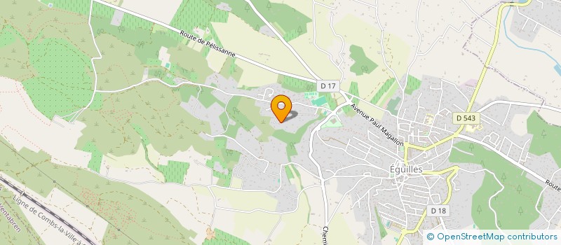 localisation de l'entreprise GENERATION CONFORT  EGUILLES