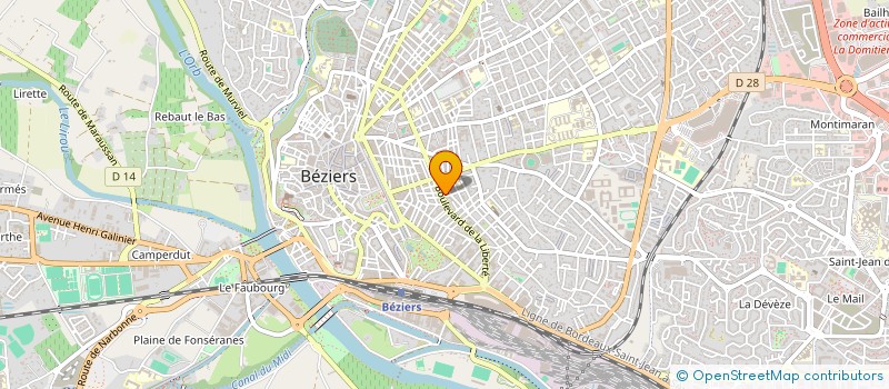 localisation de l'entreprise GENERATION CONSEIL à BEZIERS