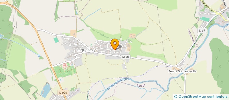 localisation de l'entreprise GENERATION COUNTRY  LAQUENEXY